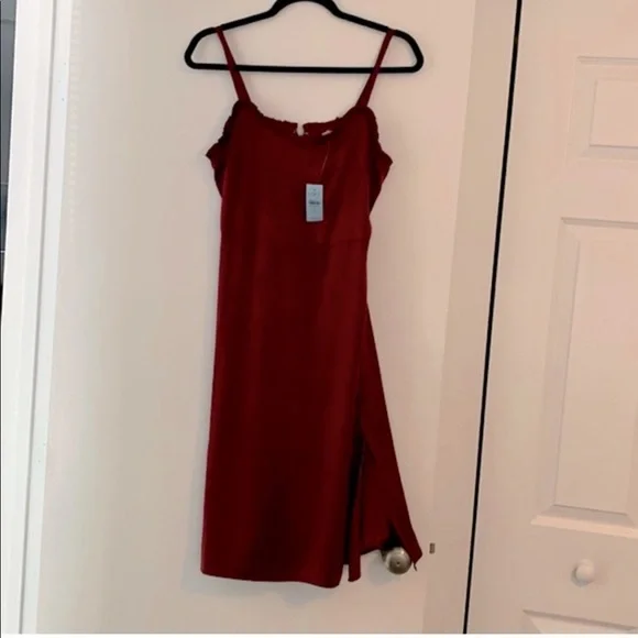 Loft strappy satin dress - Picture 3 of 5